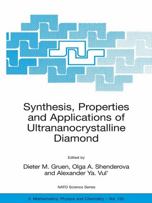 cover image of Synthesis, Properties and Applications of Ultrananocrystalline Diamond